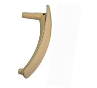 Vuzmode Car Accessories RHD Left Right Interior Inner Door Armrest Handle Panel Pull Trim Cover Assembly, for BMW, E70 E71 X5 X6 Replacement Door Panel Handle(Beige-Left)