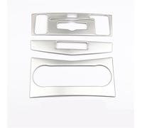 Vuzmode Car Center Console Air Conditioning Outlet CD Frame Decoration Sticker Trim, for Mercedes-Benz, C Class W204 2007-10 Accessories Car Air Vent Trim(Center 3pcs B)