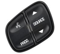 Vuzmode Car Cruise Control Button, for Buick, for Rainier 2004 2005 2006 2007 21997738 Car Steering Wheel Radio Volume Control Switch Button Auto Parts 1999443 Steering Wheel Button Kit(BLACK 1999442)