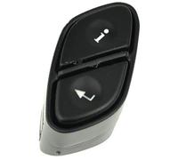 Vuzmode Car Cruise Control Button, for Buick, for Rainier 2004 2005 2006 2007 Car Interior Parts Light Steering Wheel Radio Source Switch Control Button 1999442 1999443 Steering Wheel Button Kit(BLACK