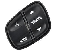 Vuzmode Car Cruise Control Button, for Oldsmobile, for Bravada 2004 Auto Parts Car Steering Wheel Radio Volume Control Switch Button Replacement 21997739 1999442 Steering Wheel Button Kit(BLACK 199944
