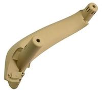 Vuzmode Car, for BMW, X3 X4 F25 F26 2010-2017 Left Right Interior Door Handle LHD Inner Panel Pull Trim Cover Beige Black 51417250307 Replacement Door Panel Handle(Beige-Left-Rear)