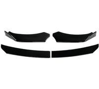 Vuzmode Car Front Bumper Lip Spoiler Splitter, for Alfa for Romeo Giulia 2017-2021 Side Diffuser Protection Deflector Body Kit Guards Bumper Lip Splitter