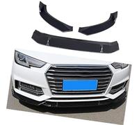 Vuzmode Car Front Bumper Lip Spoiler Splitter, for Audi, for A4 Berlina 2018 2019 Side Diffuser Protection Deflector Body Kit Guards Bumper Lip Splitter