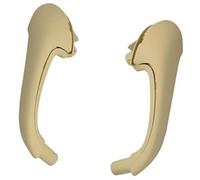 Vuzmode Car Front Left/Right Interior Inner Door Pull Carrier Covers Handles Trim, for Mercedes-Benz, W203 C-Class 2308101551 Replacement Door Panel Handle(Beige-Front)