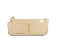 Vuzmode Car Front Left Right Sun Visor Panel Sunvisor With Makeup Mirror Replacement, for Toyota, for Corolla, for E160, For E170 2014-2017 Car Roof Sun Visor Cover(Beige left)