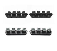 Vuzmode Car Front Seat Backrest Switch Adjust Memory Button, for A B C E ML GL GLE CLA CLS W176 W246 W204 W212 W166 W156 W117 W218 Car Seat Adjustment Switch(Black Left Set)