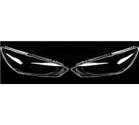 Vuzmode Car Headlight Cover Lens Transparent Lampshade Lamp Glass Shell Masks Headlamp, for Ford, for Focus, 2015-2017 Front Headlights Lens Shell Cover(BLACK Left and Right)