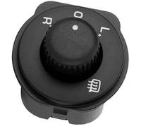 Vuzmode Car Rearview Mirror Switch, for Skoda, for FABIA II, for RAPID, for ROOMSTER 2006-2019 5J1 959 565 5J1959565 Rearview Mirror Switch Adjust Knob Car Side Mirror Switch