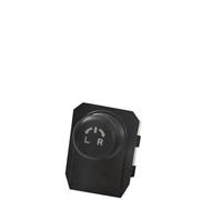 Vuzmode Car Rearview Mirror Switch, for Swift, 2005, for Vitara, for S-Cross Alivio 37950-66M00 Lens Adjust Button Side Folding Car Interior Mirror Selector(BLACK Without Folding)