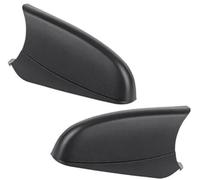 Vuzmode Car Rearview Wing Mirror Cover, for Vauxhall, for Astra H MK5 2004-2013 Side Cap Lower Bottom Holder Base 6428200 6428917 Wing Mirror Base Cover(BLACK Left And Right)
