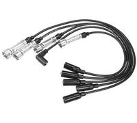 Vuzmode Car Spark Plug Coil Wires Ignition Harness Cable 7mm, for Jetta, for Passat, for Golf, No.200998031B Pack of 5 Car Ignition Spark Plug Wire