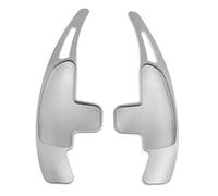 Vuzmode Car Steering Wheel Shift Paddle Extension Replacement Shifters, for Mercedes-Benz, AMG C63 E43 A45 C65 GLA45 CLS63 SL65 ML63 GL63 Car Paddle Shifters(Black Silver)