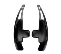 Vuzmode Car Steering Wheel Shift Paddle Extension Replacement Shifters, for Mercedes-Benz, AMG C63 E43 A45 C65 GLA45 CLS63 SL65 ML63 GL63 Car Paddle Shifters(Black Black)