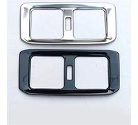 Vuzmode Car Sticker Stainless Steel Rear Air Conditioning Outlet Decoration Cover 2019 2020, for Toyota, for RAV4, for RAV 4 MK5 1pc Car Air Vent Trim(Black Color)