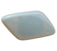 Vuzmode Car Styling Front Bumper Headlight Water Spray Nozzle Cover Headlamp Washer Cap, for NISSAN, for Tiida 2004-2012 Front Bumper Washer Jet Cover(BLACK Passenger Side)