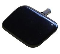 Vuzmode Car Styling Head Lights Headlamp Washer Nozzle Cover LH RH 986803J000 986903J000, for Hyundai, for Veracruz Ix55 2007-2012 Front Bumper Washer Jet Cover(BLACK Left Side)