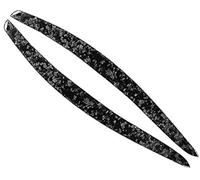 Vuzmode Carbon Fiber Front Headlight Eyebrow Eyelid Cover Trim, for, 3 Series E92 E93 2 Door Coupe E92 M3 Coupe 2006-2012 Headlight Eyebrow Trim