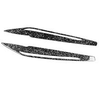 Vuzmode Carbon Fiber Front Headlight Eyebrow Eyelid Cover Trim, for, F15 X5 F85 X5M 2014-2018,F16 X6 F86 X6M 2015-2018 Headlight Eyebrow Trim