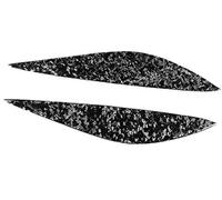 Vuzmode Carbon Fiber Front Headlight Eyebrow Eyelid Cover Trim, for, for, C-Class W204 2007 2008 2009 2010 2011 2012 2013 Headlight Eyebrow Trim