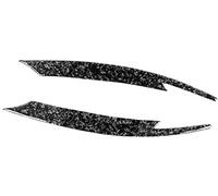 Vuzmode Carbon Fiber Front Headlight Eyebrow Eyelid Cover Trim, for Subaru, Impreza WRX STi X 10th 2008 2009 2010 2011 Headlight Eyebrow Trim