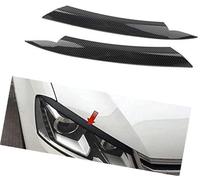 Vuzmode Carbon Fiber Headlight Eyebrow Eyelid Cover Trim Fits, for VW, for Passat, B7 2010-2014 Headlight Eyebrow Trim