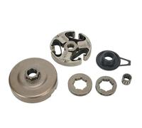 Vuzmode Clutch Drum Assembly, for Husqvarna, 372 372XP 371 365 362 Chainsaw Sprocket Rim Garden Lawn Mower Grass Trimmer Power Replace Garden Mower Clutch Mechanism