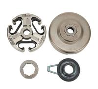 Vuzmode Clutch Drum Kits, for Husqvarna, 372 372XP 371 365 362 Chainsaw Lawn Mower Parts Sprocket Rim Needle Bearing Worm Gear Garden Mower Clutch Mechanism