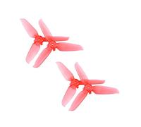 Vuzmode Color Propeller Quick Release Props Paddle Blade Replacement Wing Fan Spare Part, For DJI FPV Drone Drone 9 Inch Two Blade Propeller(Red 2 pair)