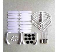 Vuzmode DIY Assembly Replacement Propeller Motor Gear Set Drone Part, For SJR/C S20W S20 S30 S30W GPS RC Quadcopter Spare Parts Drone 9 Inch Two Blade Propeller(2)