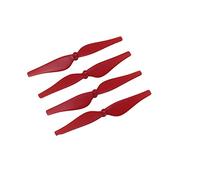 Vuzmode Drone Propellers Replacement Durable Props White Red Blue Yellow Black CW CCW Blades, For DJI Tello Drone 9 Inch Two Blade Propeller(Bundle 1,Red)
