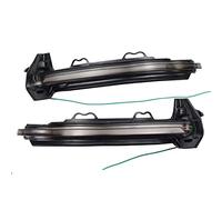 Vuzmode Dynamic Turn Signal LIGHT Light Side Wing Rearview Mirror Indicator Sequential Blinker, for, A4 S4 RS4 B9 2016-2019 A5 S5 RS5 Automotive Side Signal Light(Blue-Yellow)