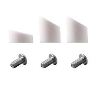 Vuzmode Electric Scooter Front Rear Mudguard, for Xiaomi, M365/Pro Fender Hook Screws Rubber Cap Repair Parts Scooter Rear Splash Barrier(Dark Grey)