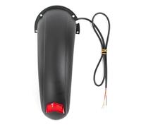 Vuzmode Electric Scooter Rear Fender With Brake Light Widened Mudguard, for KUGOO, for M4 10 Inch Kickscooter Wings Front Mud Guard Protection mud fender cover scooter(Rear fender B)