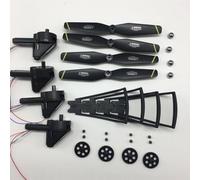 Vuzmode Fold Wing Arm Include Gears Axis Motor Bearing Etc, for S169 SG700-D Drone RC Quadcopter Spare Parts Quad Motor Mounting Arm(Blue)