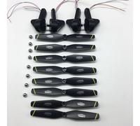 Vuzmode Fold Wing Arm Include Gears Axis Motor Bearing Etc, for S169 SG700-D Drone RC Quadcopter Spare Parts Quad Motor Mounting Arm(Burgundy)