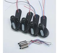 Vuzmode Fold Wing Arm Include Gears Axis Motor Set, for SG700 S169 Drone RC Quadcopter Spare Parts Quad Motor Mounting Arm