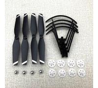 Vuzmode Fold Wing Engines Gears Rc Motor Propeller Blade Covers Etc Set, For SG900S SG900-S SG900 X192 X196 F196 Drone 9 Inch Two Blade Propeller(White)