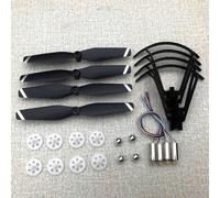 Vuzmode Fold Wing Engines Gears Rc Motor Propeller Blade Covers Etc Set, For SG900S SG900-S SG900 X192 X196 F196 Drone 9 Inch Two Blade Propeller(Light Green)