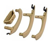 Vuzmode for BMW, Car Left Right Interior Door Handle Inner Panel Pull Trim Cover, for X3 X4 F25 F26 2010-2016 51417248502 Replacement Door Panel Handle(LHD Beige 4pcs)