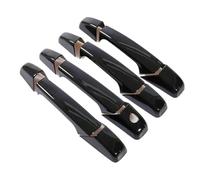 Vuzmode for Chevrolet, Suburban Tahoe Silverado Avalanche, for GMC Yukon Yukon XL Sierra Chrome/Black Car Door Handles Covers Car Exterior Door Handle Cover(Black)