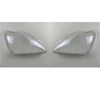 Vuzmode For CRV 2005 2006 Car Front Replacement Headlight Transparent Case Shell Light Lamp Caps Headlight Glass Lens Cover Front Headlights Lens Shell Cover(BLACK 2PCS left and right)