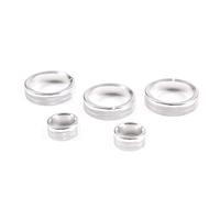 Vuzmode For Mazda, MX-5 2009-2015 Aluminum Alloy Car Air Condition Volume Knob Cover Trim ring Sticker Interior Accessories Car Air Conditioning Knob Trim(Silver)