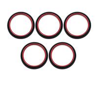 Vuzmode for Mercedes-Benz A B CLA GLA Class W176 W246 W117 X156 Dashboard Air Vent Decoration Trim Cover Stickers Car Styling Car Air Vent Trim (Black Red)