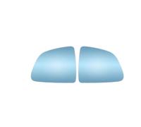 Vuzmode for Tesla, Model Y Model 3 Wide-angle Large Vision Rearview Mirror Heating Replacement Anti Glare Dazzle Reversing Glass Lens Wing Mirror Glass(For Model 3 Blue)