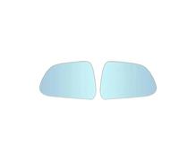 Vuzmode for Tesla, Model Y Model 3 Wide-angle Large Vision Rearview Mirror Heating Replacement Anti Glare Dazzle Reversing Glass Lens Wing Mirror Glass(For Model Y Blue)