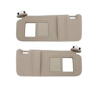 Vuzmode For Toyota, for Camry 2007-2011 Car Sun Visor Sunvisor Shade Panel With Sunroof Light Makeup Mirror 74310-06750-E0 Car Roof Sun Visor Cover(Beige Left-Right)