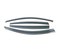 Vuzmode For VOLVO, S90 LWB 2017-2023 Car Window Sun Rain Shade Visor Shield Shelter Protector Cover Frame Sticker Exterior Accessories Car Side Window Wind Deflector