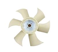 Vuzmode For Yanmar, 3tnv88 Cooling Fan Blade for Perkins Three Cylinder Engine 6 Leaf Reverse Design with 4 Holes Excavator Engine Fan Blades