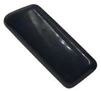 Vuzmode Front Bumper Headlight Washer Spray Nozzle Cover Headlamp Jet Cap, for Mitsubishi, for Outlander XL 2006-2010 Front Bumper Washer Jet Cover(BLACK 2 pcs LH and RH)